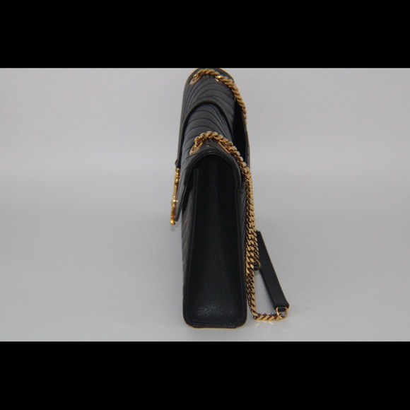 YSL CLASSIC LARGE MONOGRAM ENVELOPE BAG - Picture 15 of 15